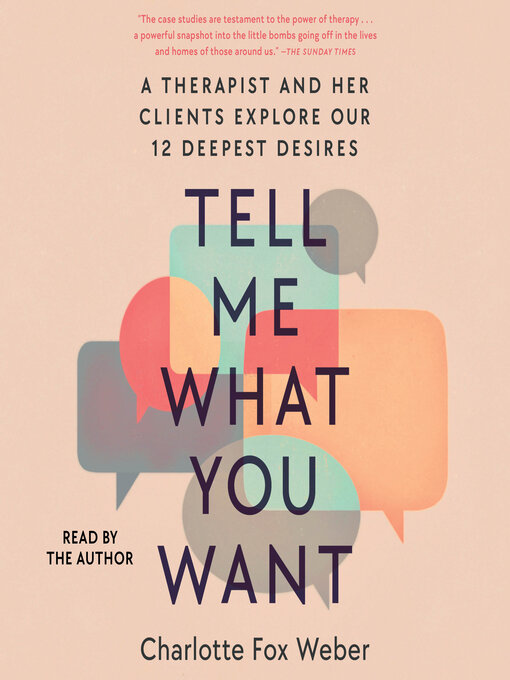 Title details for Tell Me What You Want by Charlotte Fox Weber - Available